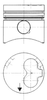 WILMINK GROUP Поршень WG1022084